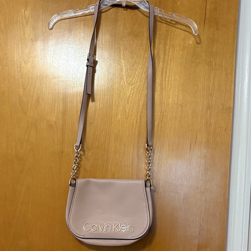 Calvin Klein Beige Crossbody Bag
